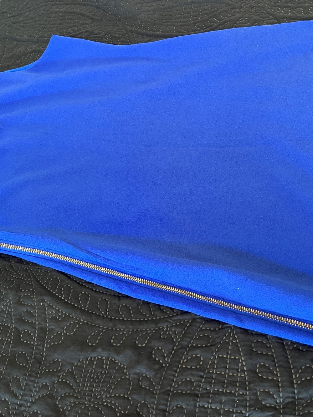 NBD x The Naven Twins Cobalt Royal Blue One-Shoulder Mini Dress — Size Medium - Picture 5 of 6